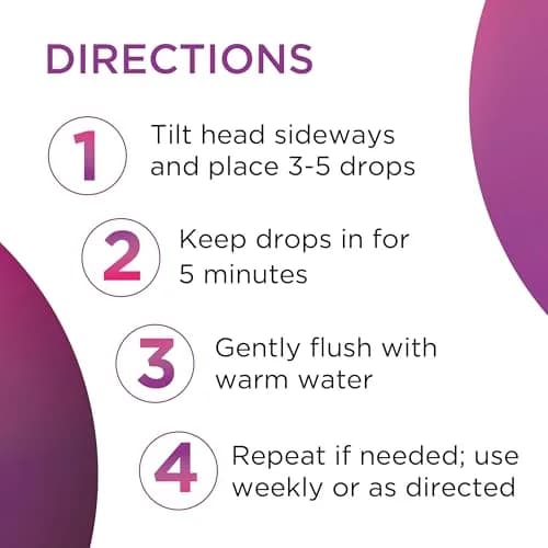 LIPO Earwax Removal Drops 0.5 fl oz | Gentle, peroxide-free ear cleaning support for clogged ears thumbnail 7