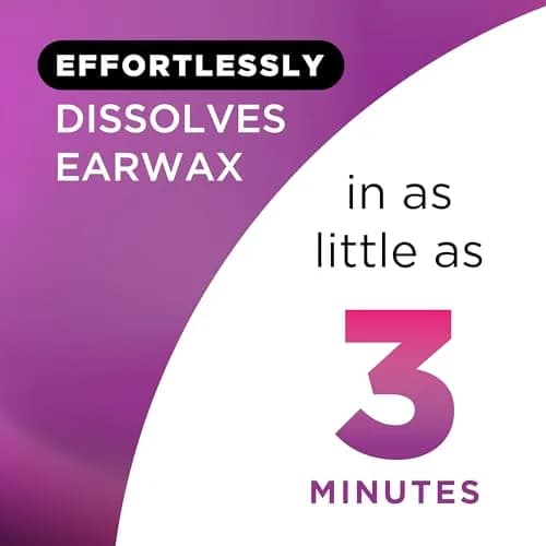 LIPO Earwax Removal Drops 0.5 fl oz | Gentle, peroxide-free ear cleaning support for clogged ears thumbnail 2