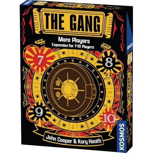 Thames & Kosmos The Gang: More Players Expansion for 7-10 Players | Cooperative Poker Game — The Gang Expansion