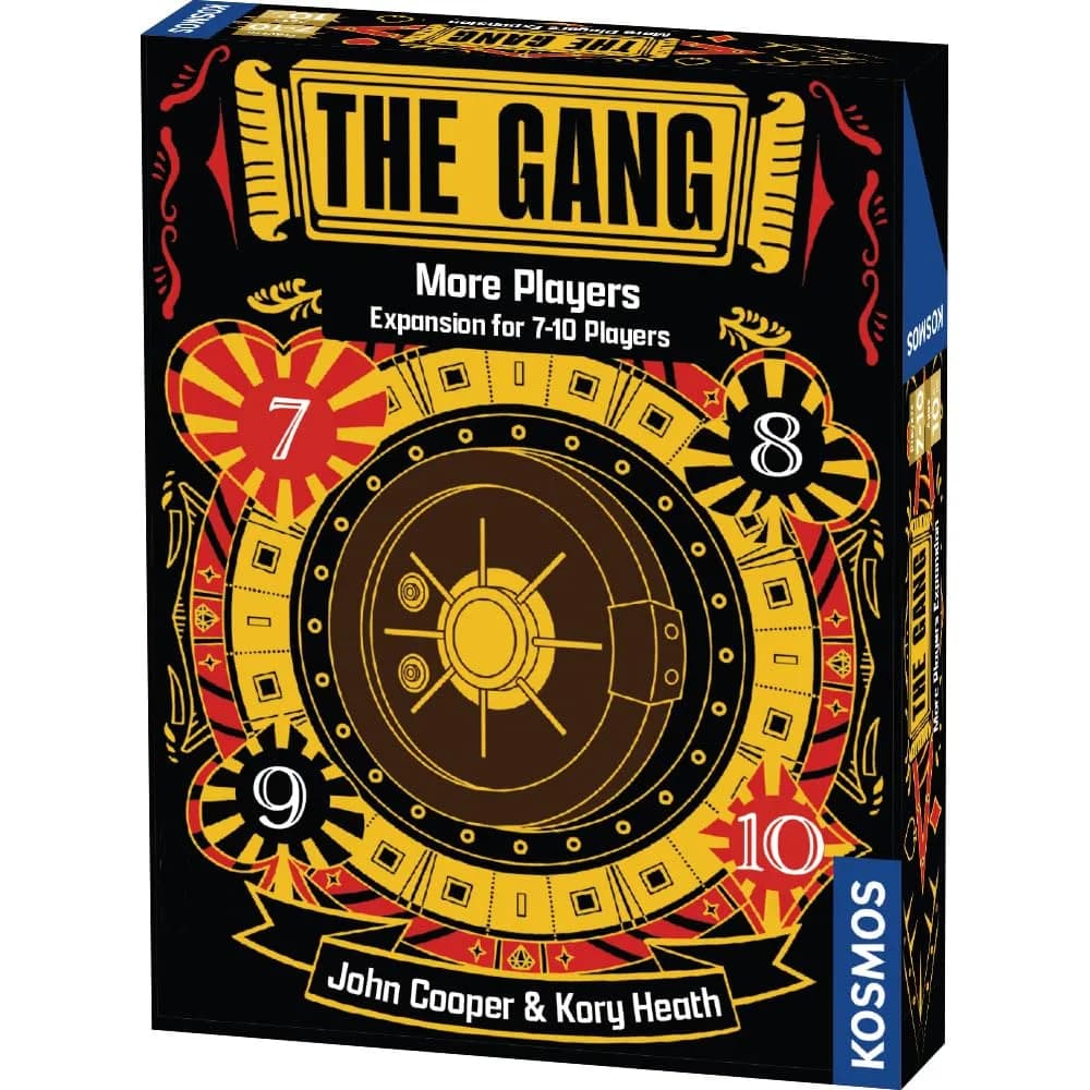 Thames & Kosmos The Gang: More Players Expansion for 7-10 Players | Cooperative Poker Game