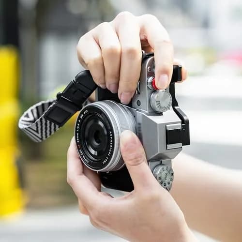 JJC Metal Thumb Grip & Shutter Button for Fuji X-T30 III II XT30 XT20,Black | Ergonomic Camera Accessory thumbnail 8