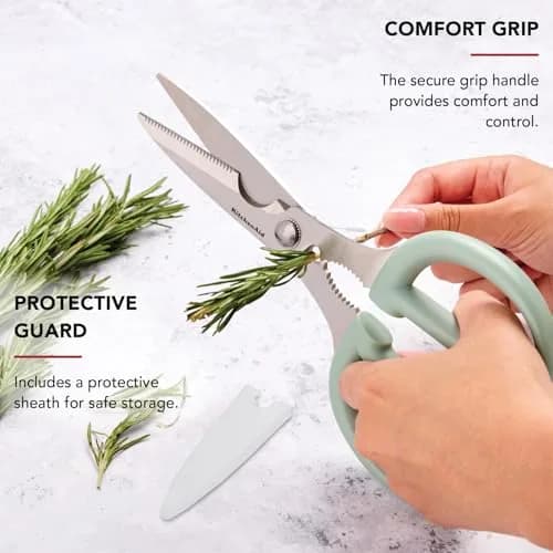KitchenAid 2-Piece Multipurpose Shear Set with Nutcracker & Bottle Opener | Stainless Steel Blades thumbnail 5