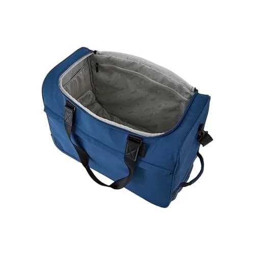 Scotch & Soda Amsterdam Travel Duffel Bag, Ocean Blue, 21-Inch Rolling | European Style & Organized Packing thumbnail 2