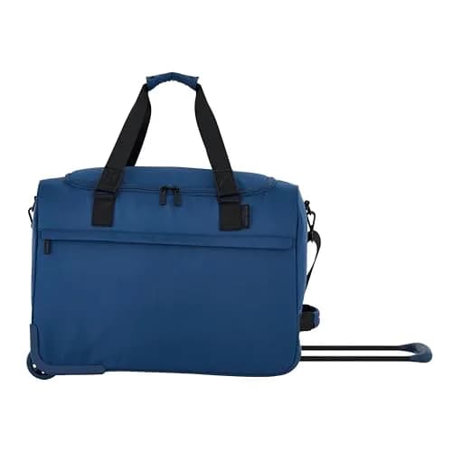 Scotch & Soda Amsterdam Travel Duffel Bag, Ocean Blue, 21-Inch Rolling | European Style & Organized Packing thumbnail 3