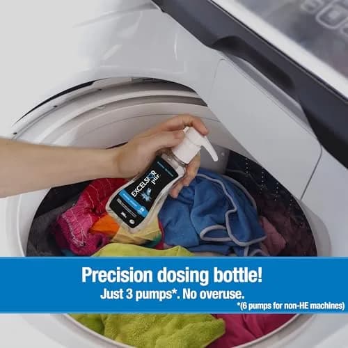 EXCELSIOR (Because You Love It) Pür 7.5x Ultra Concentrated Liquid Laundry Detergent 250mL | Fragrance-Free, 20 Loads thumbnail 2
