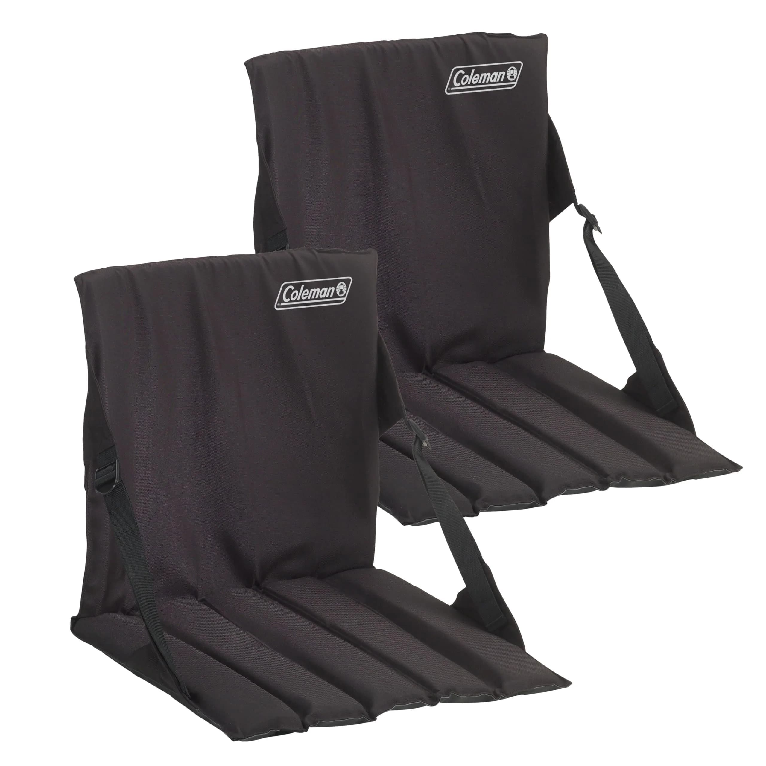 Coleman 2-Pack Stadium Seat with Built-in Storage and Padded Backrest - main product image