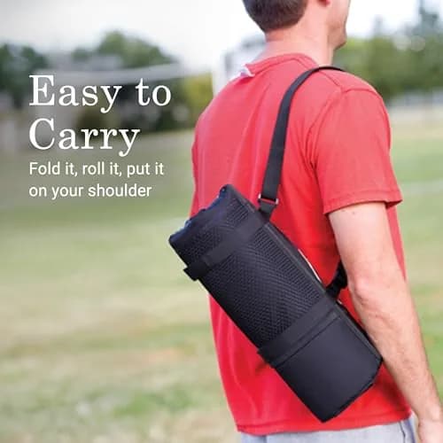 Coleman Stadium Seat 2-Pack with Built-in Storage and Padded Seat, Easy to Carry | 15.5-inch Seat Width thumbnail 2