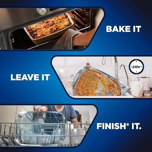 Finish Quantum Dishwasher Pods 57 Count | 2X Grease Fighting Power, Virtually Spotless Shine thumbnail 4