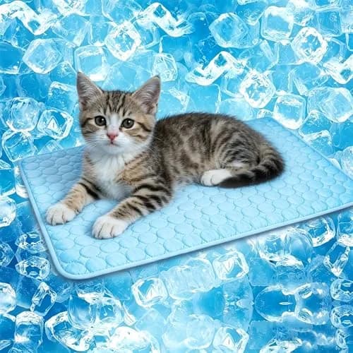 dgdgbaby Portable Dog Cooling Mat 22x28in | Self-Cooling Summer Pet Bed Pad thumbnail 1