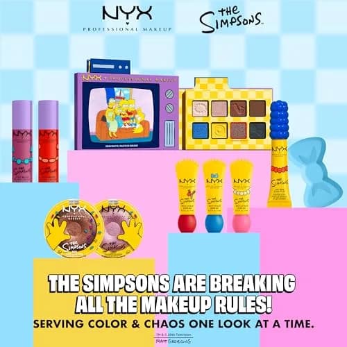 NYX PROFESSIONAL MAKEUP Simpson Smushy Matte Lip Balm, Buildable & Blurring, Vegan & Cruelty-Free - Peekaboo Blue (Clear) | Springfield Collaboration thumbnail 8