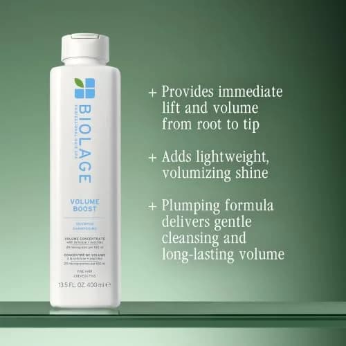 Biolage Volume Boost Shampoo – For Fine Hair, 13.5 oz | Gentle cleansing & long-lasting volume thumbnail 5