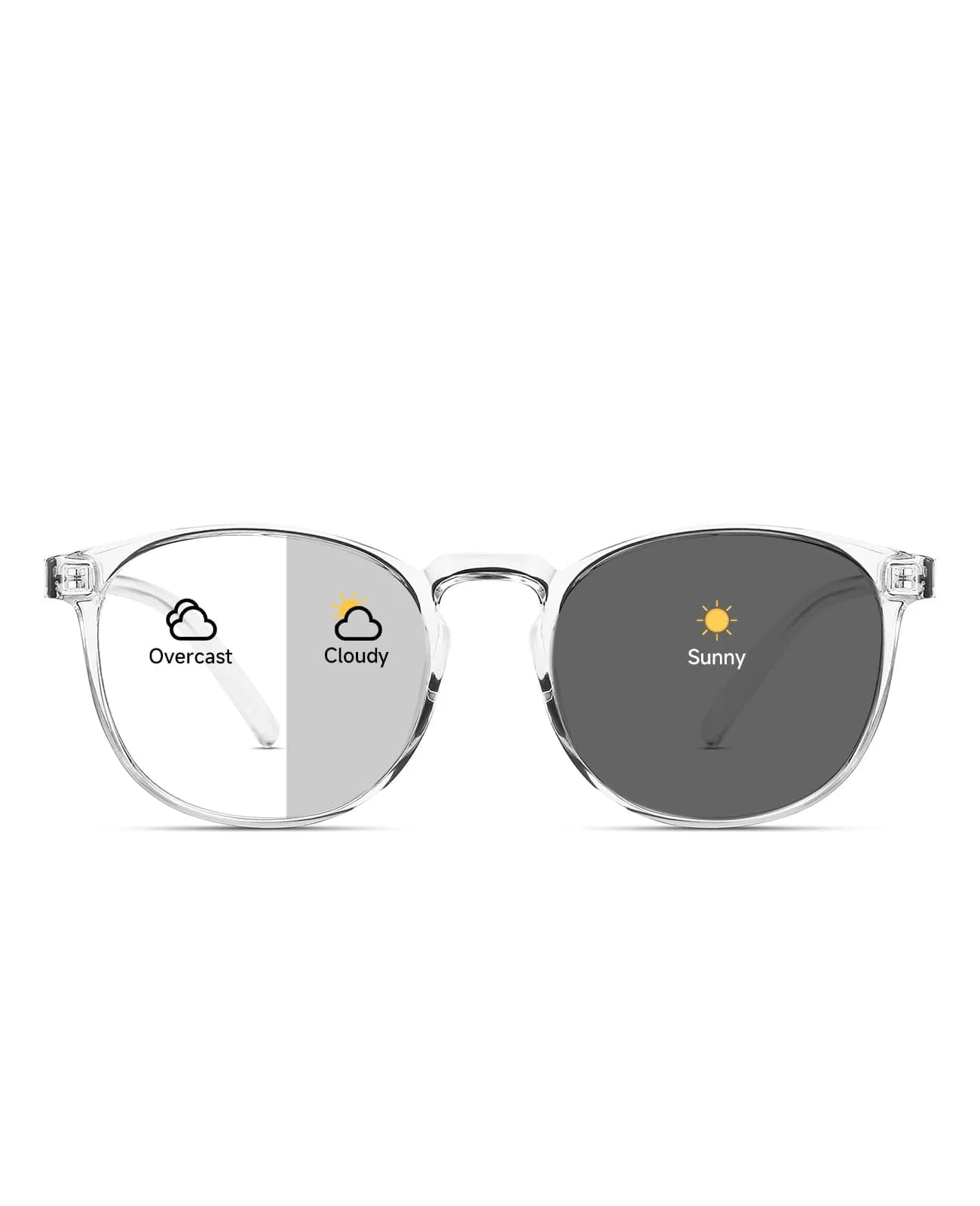 CNLO Blue Light Blocking Glasses Crystal | Anti-Blue Light Tinted Lenses — Crystal | Anti-blue Light Tinted Lenses