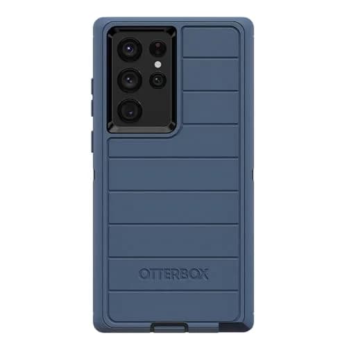 OtterBox Defender Series Case for Samsung Galaxy S22 Ultra (Dark Tide) | Rugged Protection with Port Covers thumbnail 1