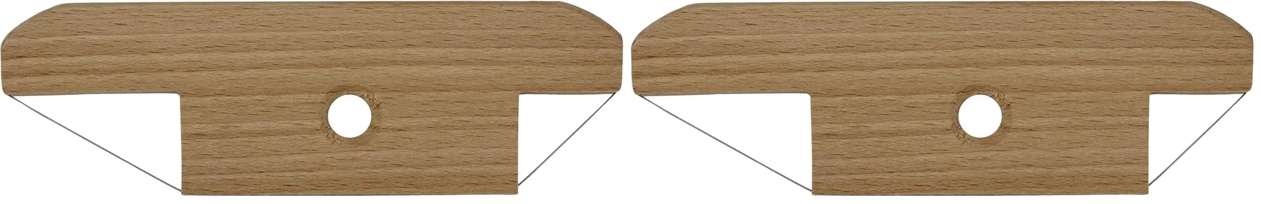 Creative Hobbies Wood and Wire Bevel Cutter Clay Trimming Tool 15cm (5.75 Inch) Pack of 2 | Professional Pottery & Ceramics Sculpting Tool - main product image