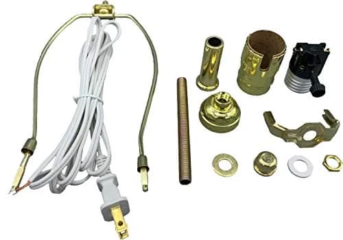 Creative Hobbies Make-A-Lamp Kit #ML3-12S | Complete DIY Lamp Parts Kit for Repair & Projects thumbnail 2