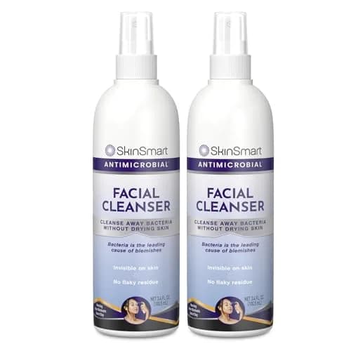 SkinSmart Antimicrobial Facial Cleanser Spray 200ml (2 Pack) | Targets Breakout Bacteria Without Drying thumbnail 1