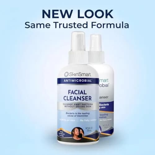 SkinSmart Antimicrobial Facial Cleanser Spray 200ml (2 Pack) | Targets Breakout Bacteria Without Drying thumbnail 2