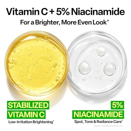 GOODAL Vitamin C Dark Spot Brightening Serum | 5% Niacinamide & Green Tangerine | Gentle Daily Facial Serum for Radiant Skin | Korean Skincare | 1.01 fl oz (30ml) thumbnail 5