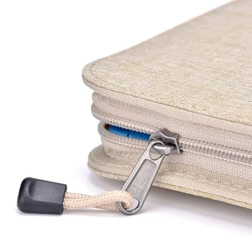 erofa 48 Slot Fountain Pen Case 420g (14.8 oz) | Water-Resistant Canvas Organizer for Collectors thumbnail 7