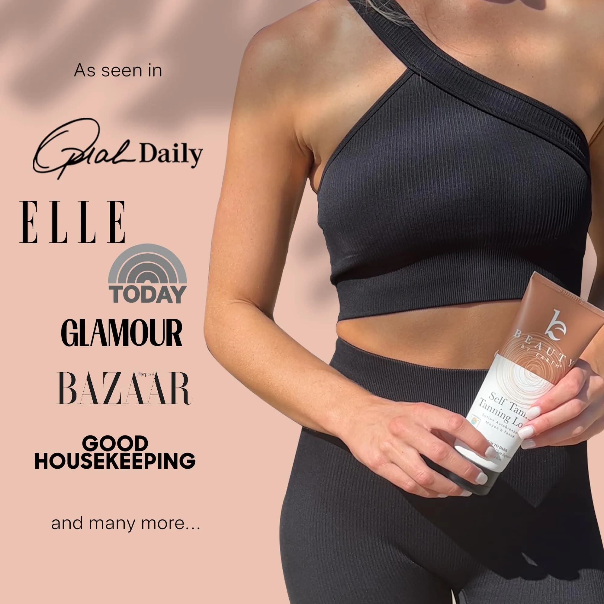 Beauty by Earth Tanning Lotion Self Tanner Fair to Medium 444ml (15 Fl Oz) | Natural Sun-Kissed Glow - view 8
