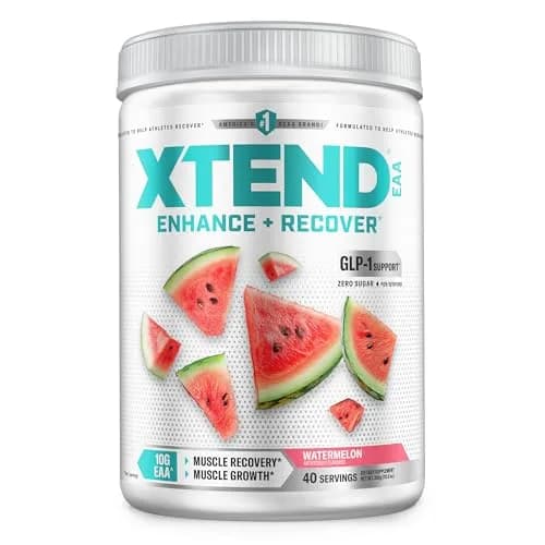 Xtend EAA + BCAA Powder with 10g EAAs Watermelon 40 Servings | Supports Muscle Growth & Recovery thumbnail 1