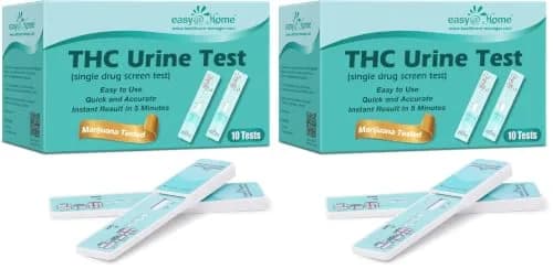 Easy@Home THC Drug Test Kit for Urine - 20 Pack | Detects 50 ng/mL Cutoff thumbnail 1
