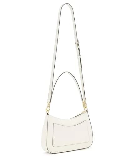 Lauren Ralph Lauren Crosshatch Leather Medium Danni Bag | Soft White | One Size thumbnail 2