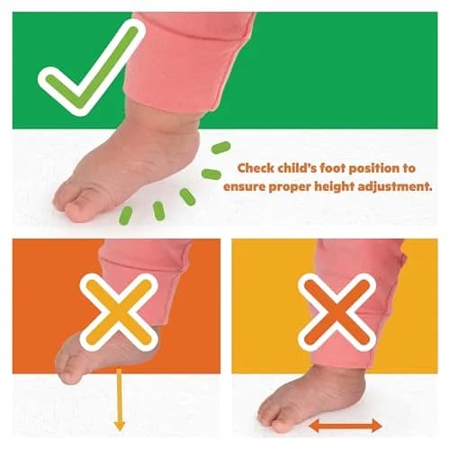 Bright Starts John Deere Pop 'N Jump Portable Baby Jumper | Foldable Indoor/Outdoor Baby Jumper with Sensory Activities, Ages 6–12 Months thumbnail 7