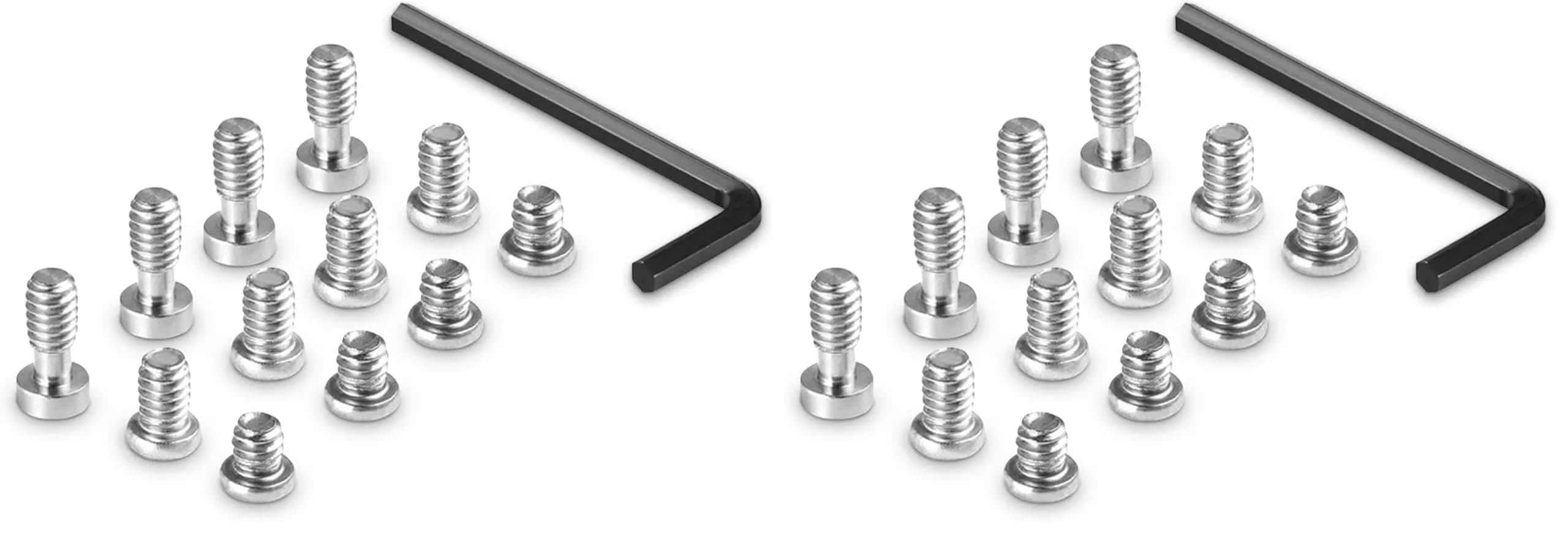 SMALLRIG Allen Wrench Screw 1/4" Screws Accessories Tool (12pcs/Pack) | Stainless Steel, 12pcs, 1/4" Thread, Camera Support — 12pcs 1/4" Screw 1713