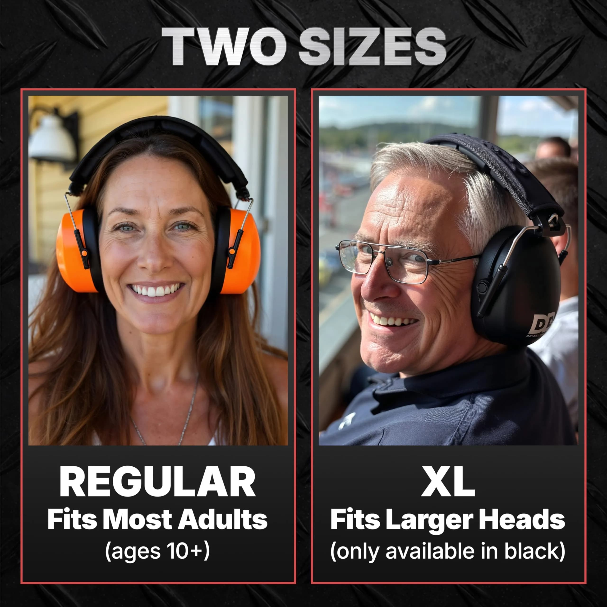 DECIBEL DEFENSE 37 dB NRR Safety Earmuffs - Pack of 2 | Superior Comfort & Hearing Protection - view 3