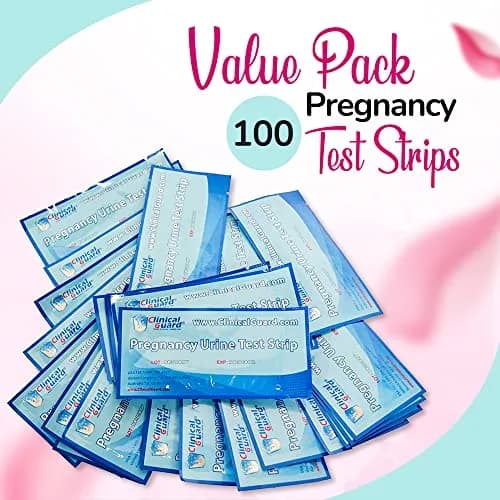 Clinical Guard Pregnancy Test Strips Pack of 5 | Sensitive & Accurate Home HCG Test Kit thumbnail 5