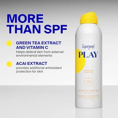 Supergoop! PLAY Antioxidant Body Mist w/Vitamin C - 177ml (6 fl oz) SPF 50 PA++++ | Broad Spectrum Sunscreen Spray thumbnail 6