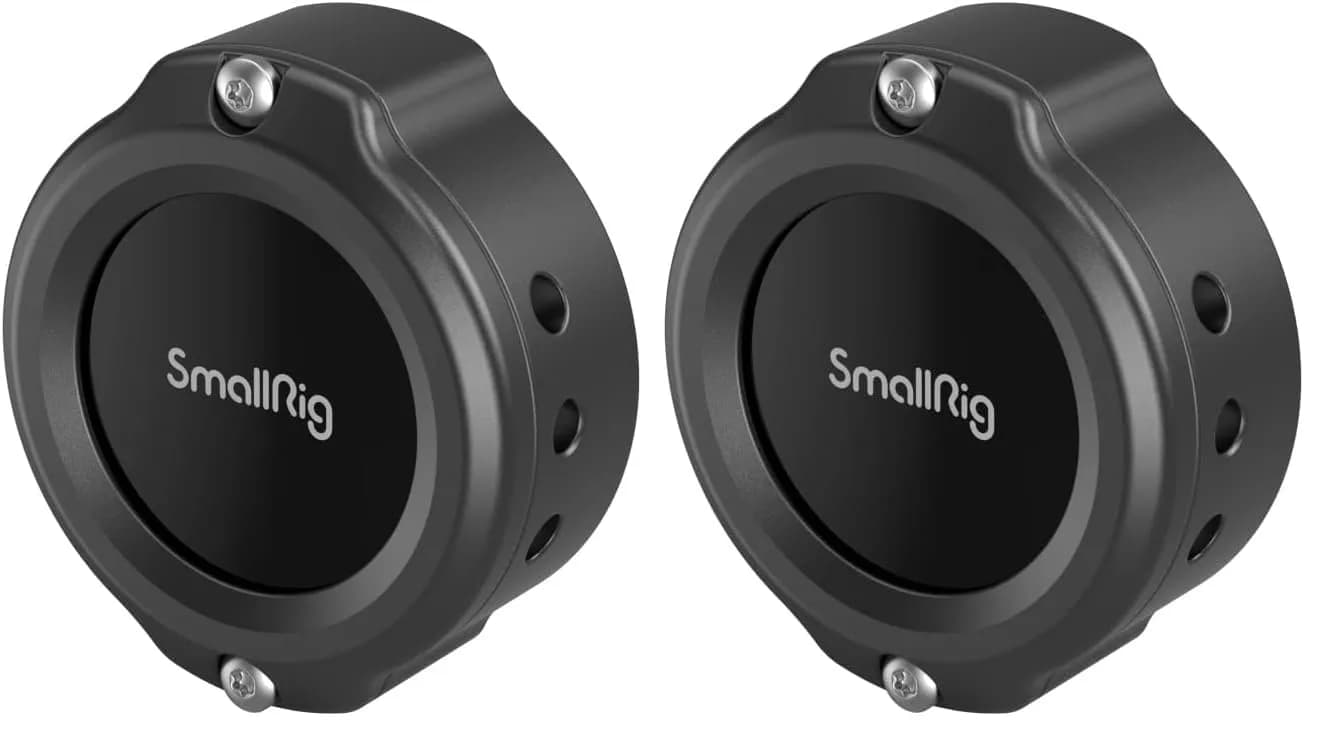 SMALLRIG Camera Cage for AirTag MD4149 with Dual 1/4"-20 Mounting Screws & EVA Pad (Pack of 2) | Securely Track Devices - main product image