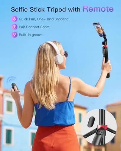 SpereSeren Portable Cellphone Stand for Recording Travel | Magnetic Tripod for Video & Photos thumbnail 7