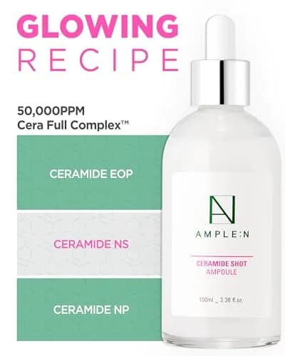 AMPLE:N Ceramide Shot Ampoule Chaekgado Edition 100ml (3.38 fl oz) | Korean Skincare Serum for Hydration & Barrier Support thumbnail 3