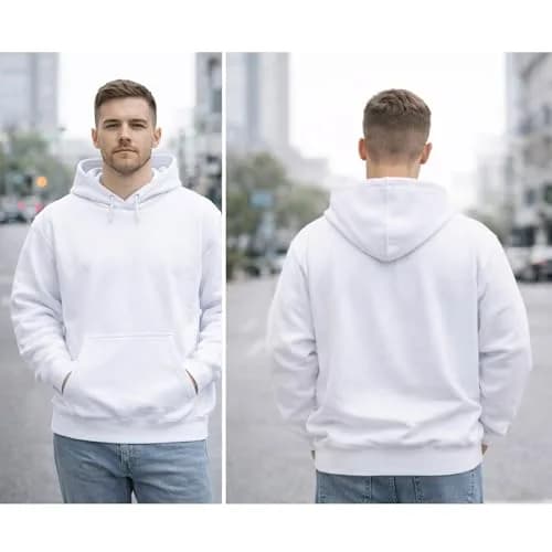 Maydear Custom Photo & Logo Hoodie for Men & Women | Unisex Pullover Sweatshirt thumbnail 5