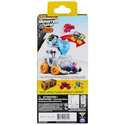 Monster Jam Mini Jams Megalodon Barnacle Blaster Playset | Dual Launch & Storage Toy for Kids thumbnail 8
