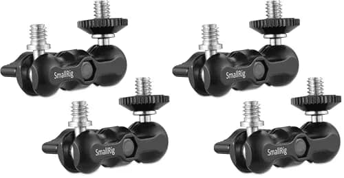 SMALLRIG Universal Magic Arm with Ballhead 2158 (2-Pack, Black) | 1/4" Screw Mounts for Camera Rigs thumbnail 1