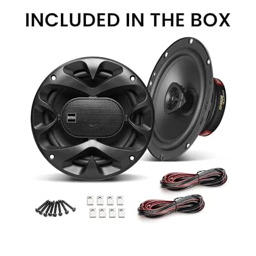 BOSS Audio Systems CH6520B 6.5 Inch Car Door Speakers | 250 Watts Max, 4 Ohms, Pair, Coaxial, Full Range, Black thumbnail 6