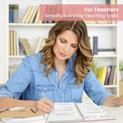 Taja Academic Planner 2026-2027, Jul 2026-Jun 2027 Monthly & Weekly Calendar Planner (A5 Size, 6.3"x8.5") | Acid-Free Paper Planner thumbnail 7