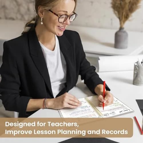 Taja Planner 2026-2027 Jul 2026-Jun 2027 Monthly & Weekly Calendar Planner 21.6 cm (8.5 in) x 15.9 cm (6.3 in) | Academic Year Planning with Tabs thumbnail 7