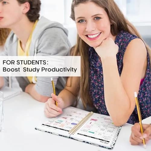 Taja Academic Planner 2026-2027, 6.3" x 8.5" (16.0 x 21.6 cm) | Monthly & Weekly Organizer for Students & Professionals thumbnail 6