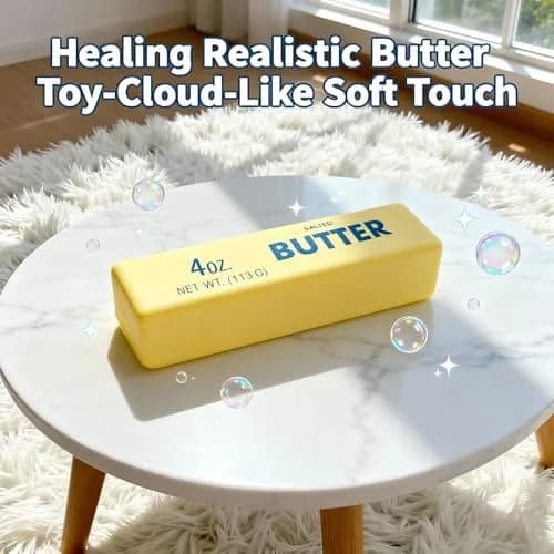 Midou Slow Rising Dumpling Squishy Butter Toy | Soft PU Fidget Toy for Anxiety Relief (5.5 inches) thumbnail 6
