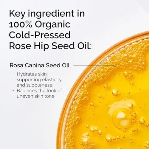The Ordinary 100% Organic Cold-Pressed Rose Hip Seed Oil 60ml (2 Fl Oz) | Hydrates Skin & Improves Uneven Tone thumbnail 2