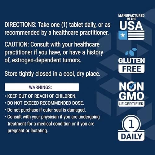 Life Extension Menopause Relief – Siberian Rhubarb | Hormone-Free, Gluten-Free, Vegetarian (Pack of 2) thumbnail 7