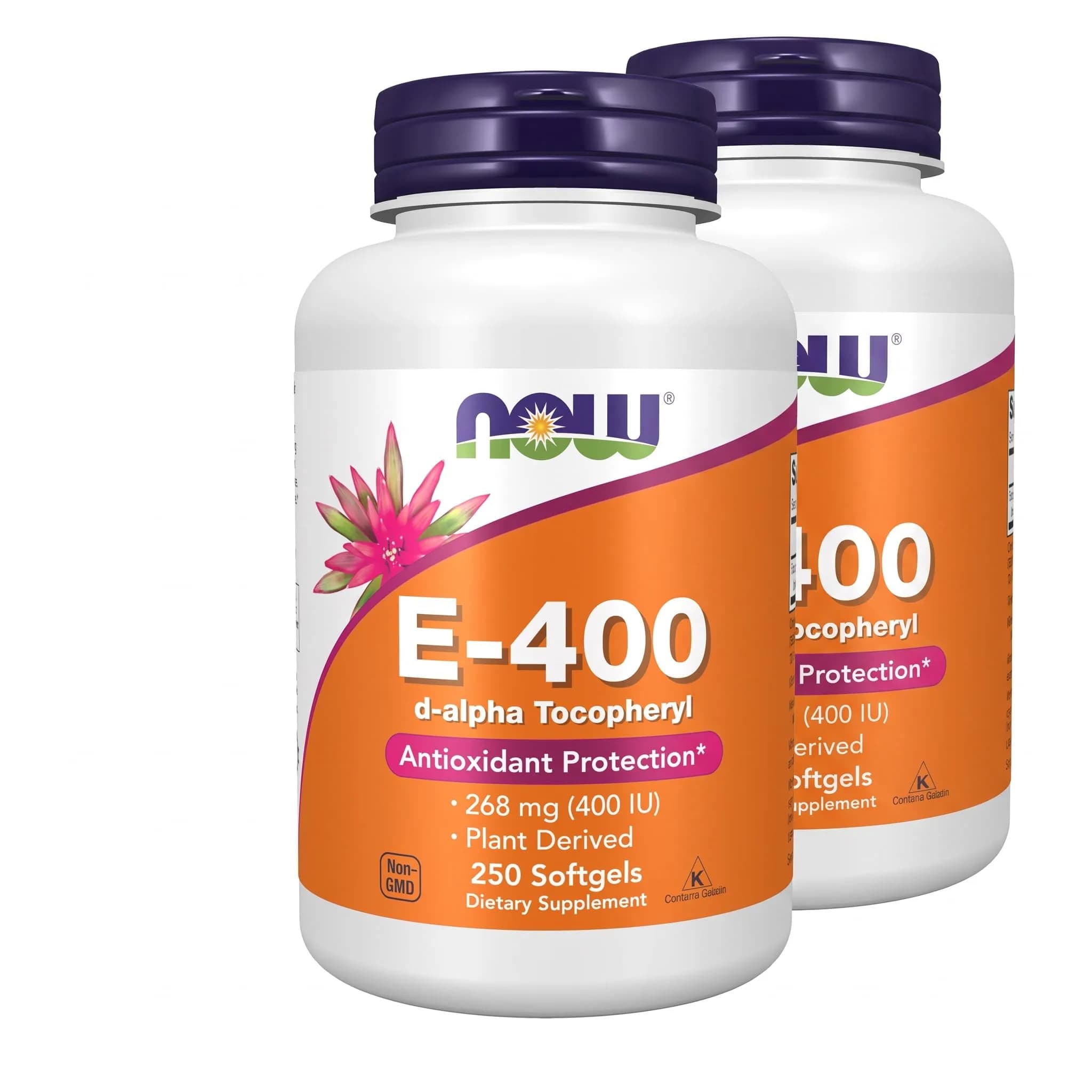 NOW Foods Vitamin E-400 IU Softgels | Antioxidant Support for Cellular & Vascular Health in India — Ámbar Claro