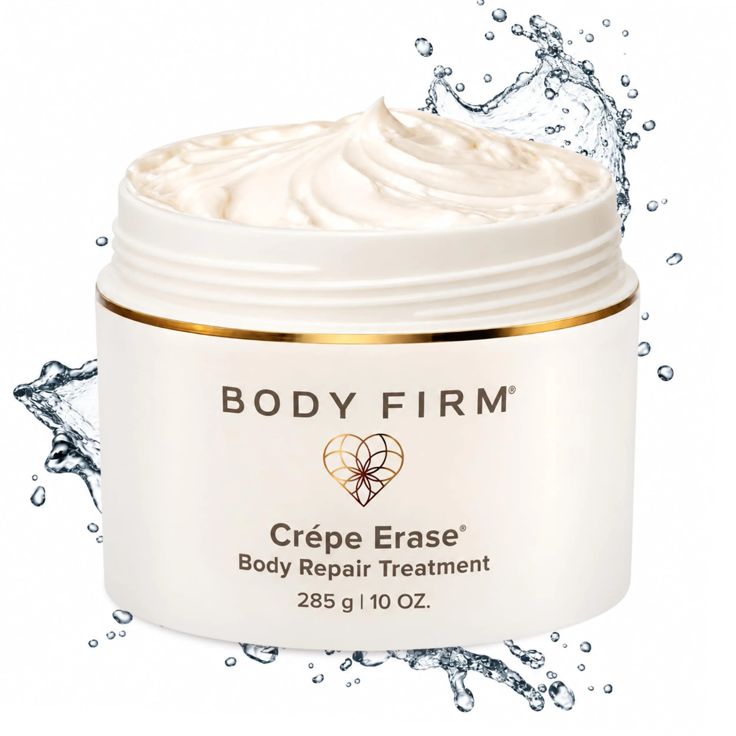 Crepe Erase Body Firm Crepe Erase Body Repair Treatment 10 oz | Anti-Aging Firming Lotion with Collagen Peptides — Fragrance Free