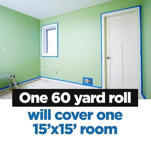 ScotchBlue Original Multi-Surface Painter's Tape 2.4cm (0.94") x 54.9m (60 Yds) Rolls | 14-Day Clean Removal thumbnail 4