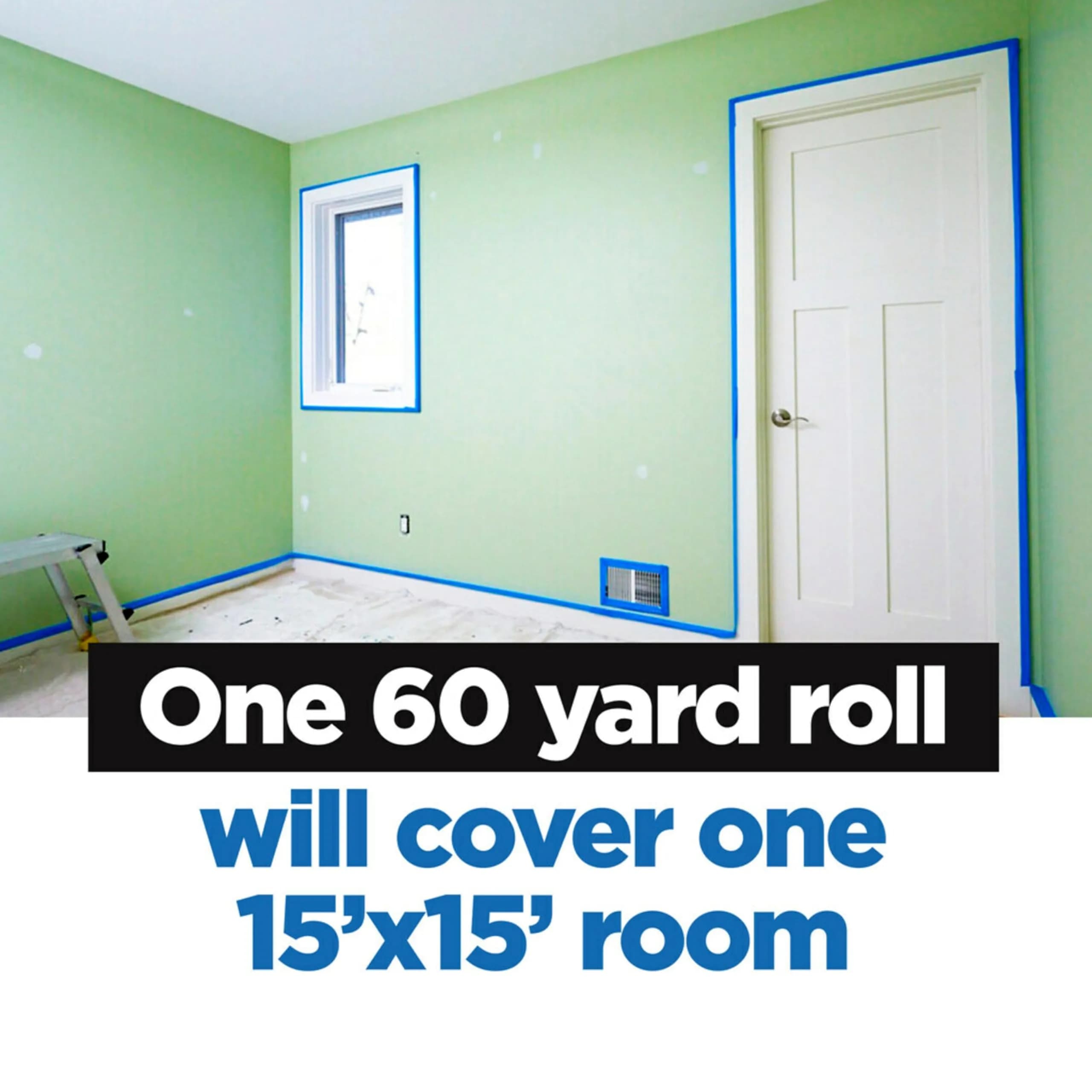 ScotchBlue Original Multi-Surface Painter's Tape 2.4cm (0.94") x 54.9m (60 Yds) Rolls | 14-Day Clean Removal - view 4