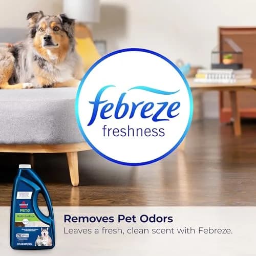Bissell Multi-Surface Pet Formula with Febreze Freshness 3.78 L (128 Fl Oz) | Cleans Tough Pet Messes & Odors thumbnail 6